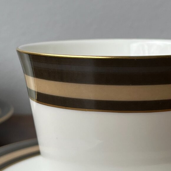 2 Fine Bone China Tea Pairs Cadenza H 5046 Royal Doulton 1976 - Picture 6 of 12